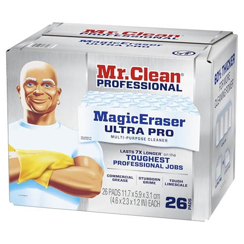 pampg professional mr clean magic eraser multi-purpose cleaner 26 count cleaning sponge commercial cleaning supply commercial grease cleaner