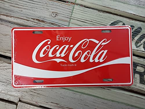 Amazon.co.jp: コカ・コーラ Coca-Cola ライセンスプレート ナンバー