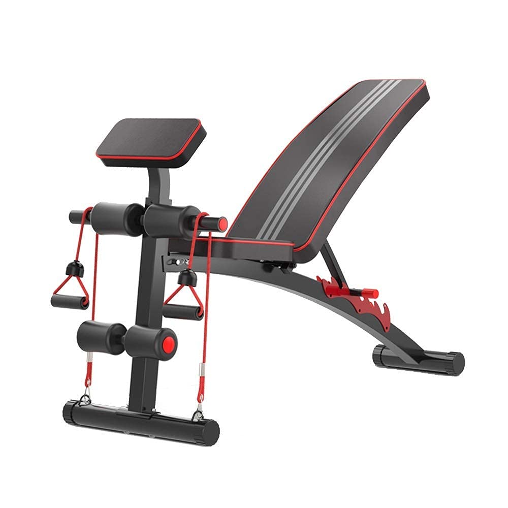 AYCDL Weight Bench Dumbbell Weight Lifting Multi-Function Fitness Stool, Dumbbell Bench Sit-ups Fitness Equipment Home Auxiliary Board Bench Press Bench Supine Board