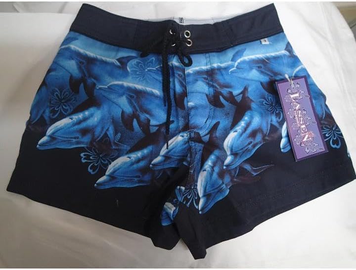 サーフトランクス☆ラッセン☆イルカ☆限定品 撃レア☆ イルカ柄