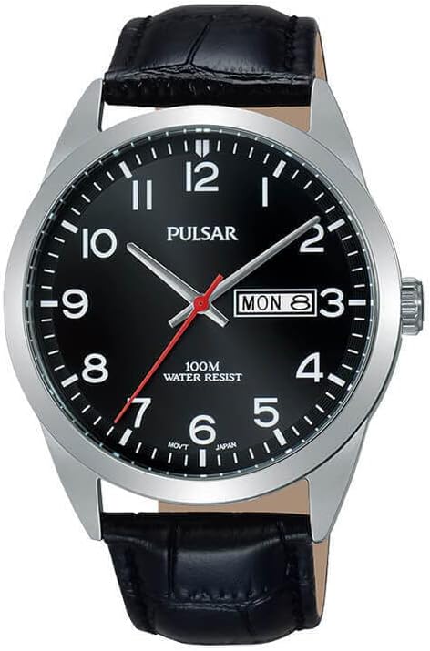 Pulsar Men's Quartz Watch Stainless Steel with Metal Strap