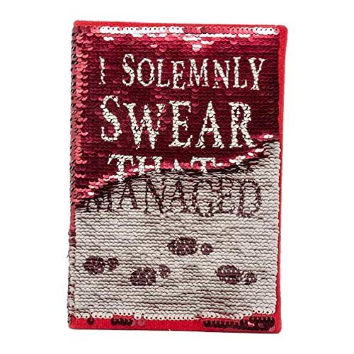 Cahier Harry Potter Marauders Map A5 pour éviter l'ennui au bureau avec sequins - 2