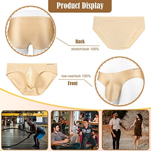 AIchenYW Onderbroeken Heren Sexy Ademend Boxershorts Mooie Heren Slipjes Retroshorts Huidvriendelijk Slipje Ondergoed Slipje IJszijde Pouch Mannen Slips Boyshort Duurzaam, groen, XL