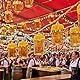 Bierkrug Led Lichterkette Batterie mit Timer, 2M 10 LED Bier Sommer Lichterketten Batteriebetriebene, Oktoberfest Deko Lichterkette Innen Außen, Lichterketten für Bar, Sommerparty, Oktoberfest Party