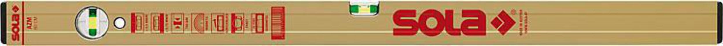 Sola Livello Alluminio Azm Gold 2f 200cm Magnetico - 4