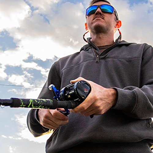 Image of Piscifun Chaos XS Baitcasting Fishing Reel, Reinforced Metal Body Round Baitcaster Reel, Smooth Powerful Saltwater Inshore Surf Trolling Reel, Conventional Reel for Catfish, Musky, Bass, Pike