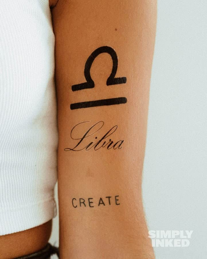 Libra Tattoos Designs 15 Best Libra Tattoo Ideas YourTango