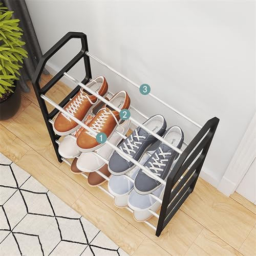 Étagère de rangement de chaussures durable avec structure robuste en acier - 6