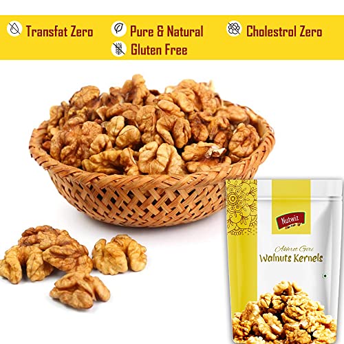 Image of Nutwiz Premium Nuts (American Walnut / Akhrot Giri, 800g)
