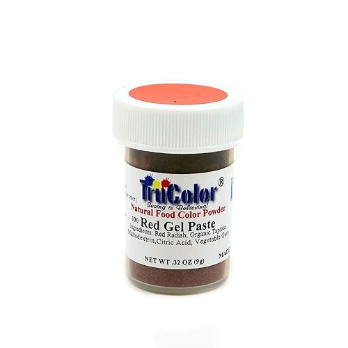 Miniatura 7 de TruColor Sky Blue - Pasta de gel natural en polvo, colorante alimentario, 0.25oz