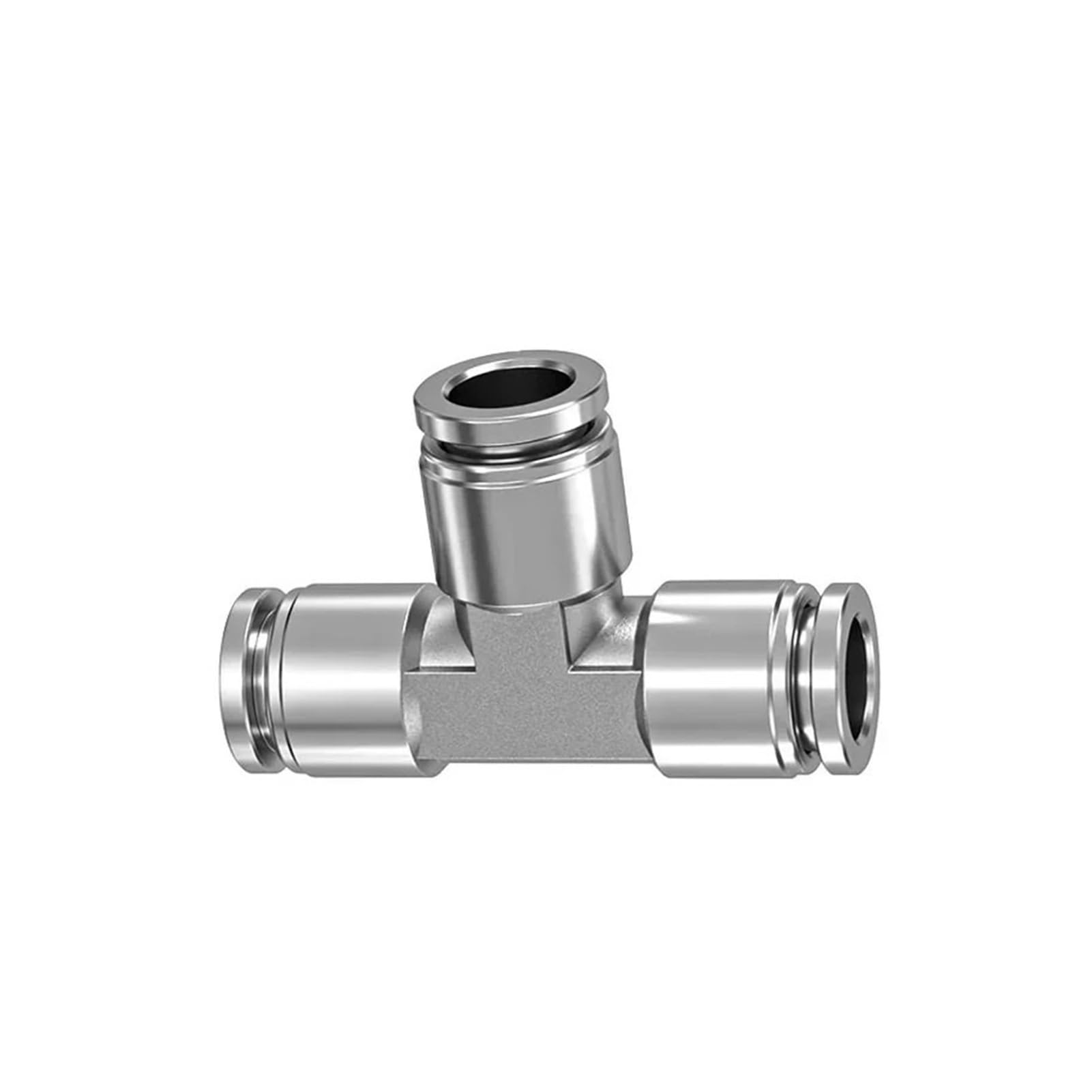 10 pezzi PU PV PE PY 4 6 8 10 12 mm in metallo raccordo rapido pneumatico a pressione raccordo tubo aria in acciaio inossidabile 304(PU-8,10 Pcs)
