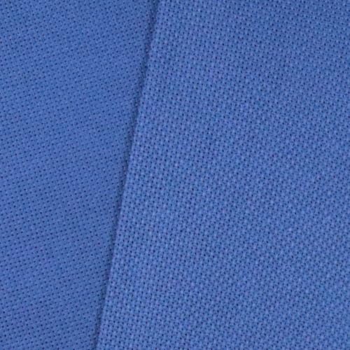 Image of KCS 59 inch x one Yard (93cmx149cm) 18 Count Cotton Aida Cloth Cross Stitch Fabric (Jeans Blue)