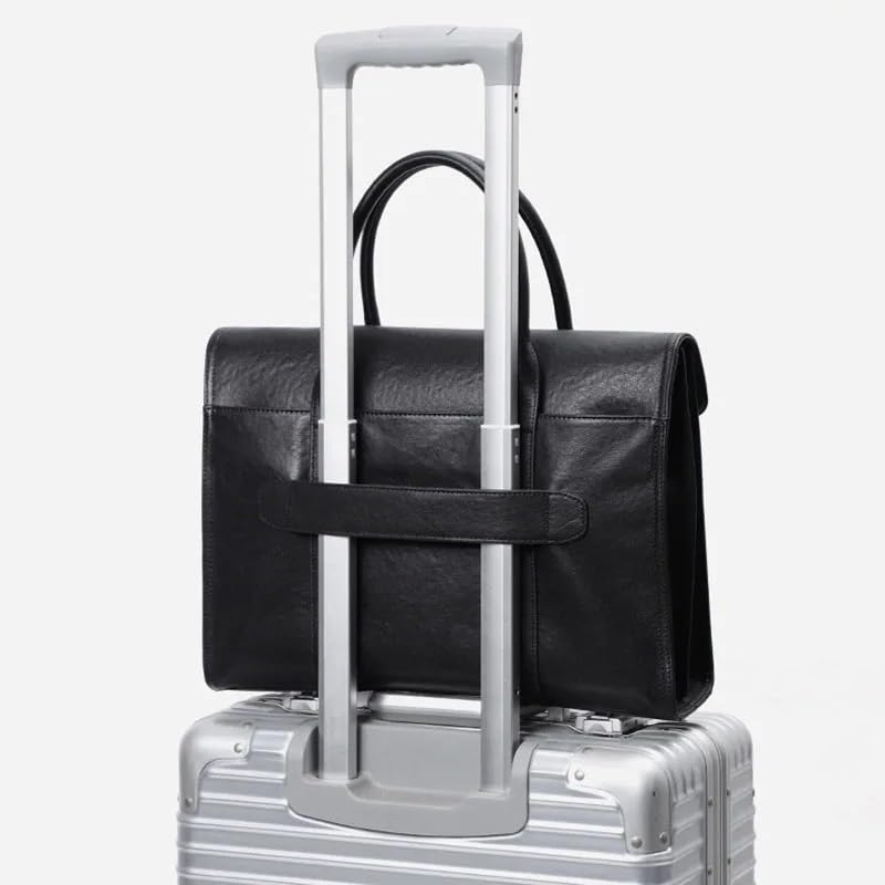 Leather Men's Briefcase Casual Cowhide Handbag Business Large Capacity Computer Bag Travel Bag3