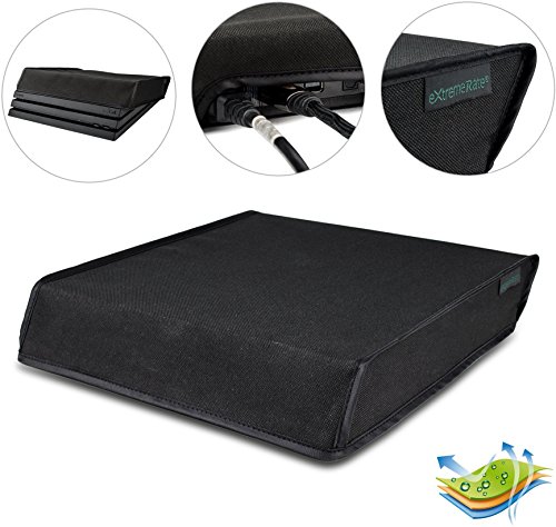 EXtremeRate Prueba de Polvo Consola PS4 Funda Cubierta Protectora Horizontal Diseño