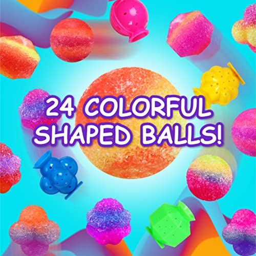 Party Favors Bouncy Ball Kit for Kids, FunKidz Make Colorful Magic Bouncing Ball Individual Pack 12 Bottles Making Bouncy Balls Activities Kits for Boys and Girls Ages 6+ - Image 5