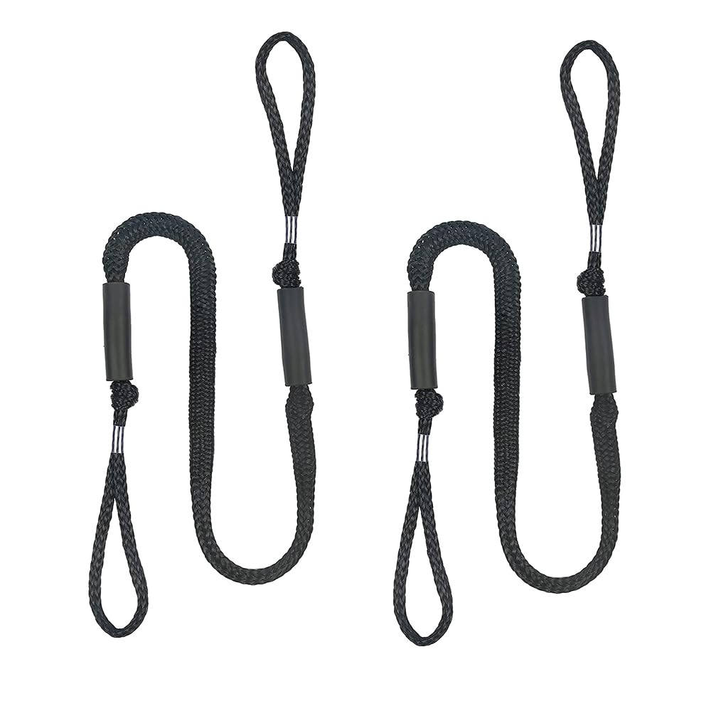 2 Teile/Beutel Boot Bungee Dock Linien mit Haken Festmacher Seil
