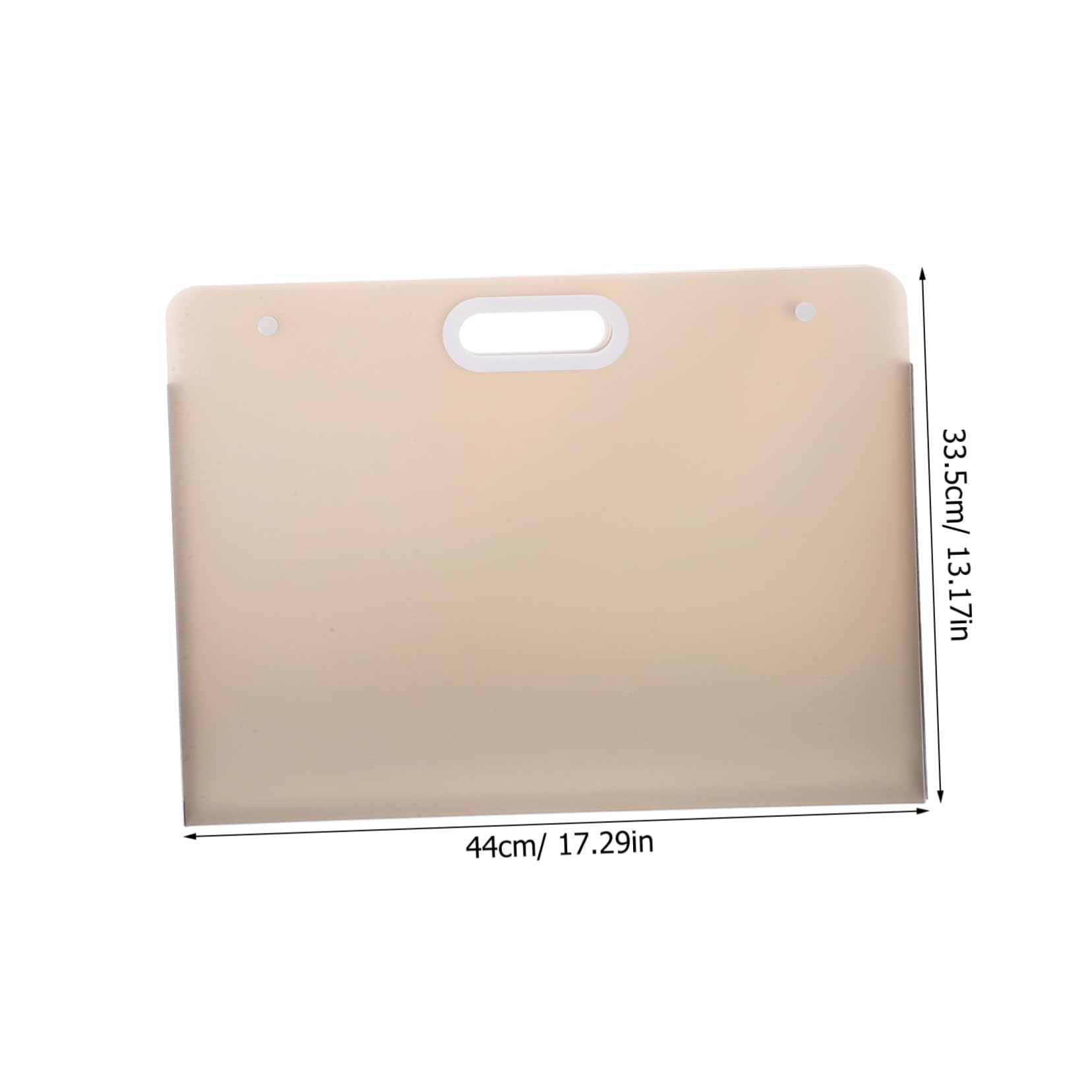 HOMSFOU Practical 8k Portable Art Work Bag File Storage Organizer Paper Organizer Folder for Art