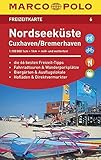 cuxhaven duhnen hotel barrierefrei  MARCO POLO Freizeitkarte Nordseeküste, Cuxhaven 1:110 000: Toeristische kaart 1:100 000