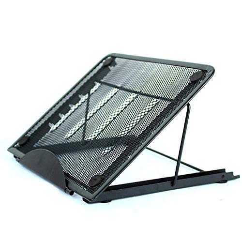 MiXXAR Laptop Riser Stand Support Ventilated Adjustable Laptop Stand for Pad Tablet Notebook Mesh Laptop Riser Lightweight Standing Laptop Stand for 10-15.6”Laptops Tablet