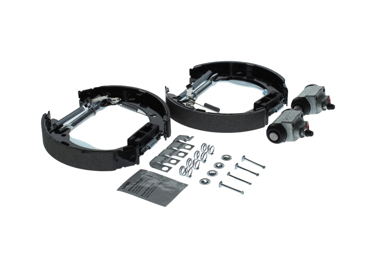 Bosch KS671 Kit Super Pro Kit de freno trasero de tambor 1 juego completo premontado