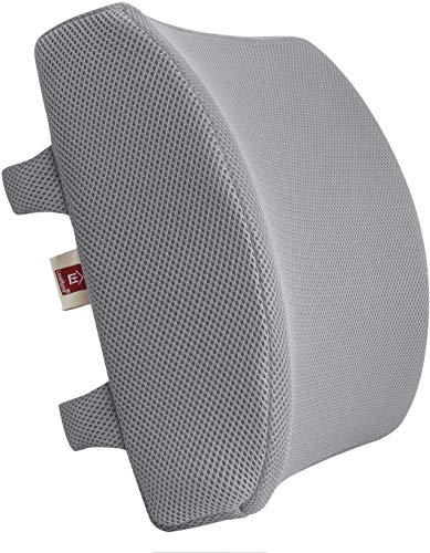 Resomate - Memory Foam Orthopedic Lumbar Support Cushion with 3D Mesh Cover | Made for Back Pain...