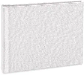 Álbum de fotos Ical, encadernação fotolivro autocolante, com 12 páginas de papel rígido branco - compatível com Polaroid e Instax mini - linha Instalovers pequeno - modelo gelo - 796