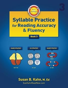 Paperback Syllable Practice for Reading Accuracy & Fluency, Book 3 Book