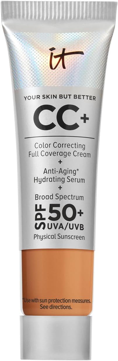 It Cosmetics CC Cream SPF50 'Tan' BNIB, 0.406fl. oz