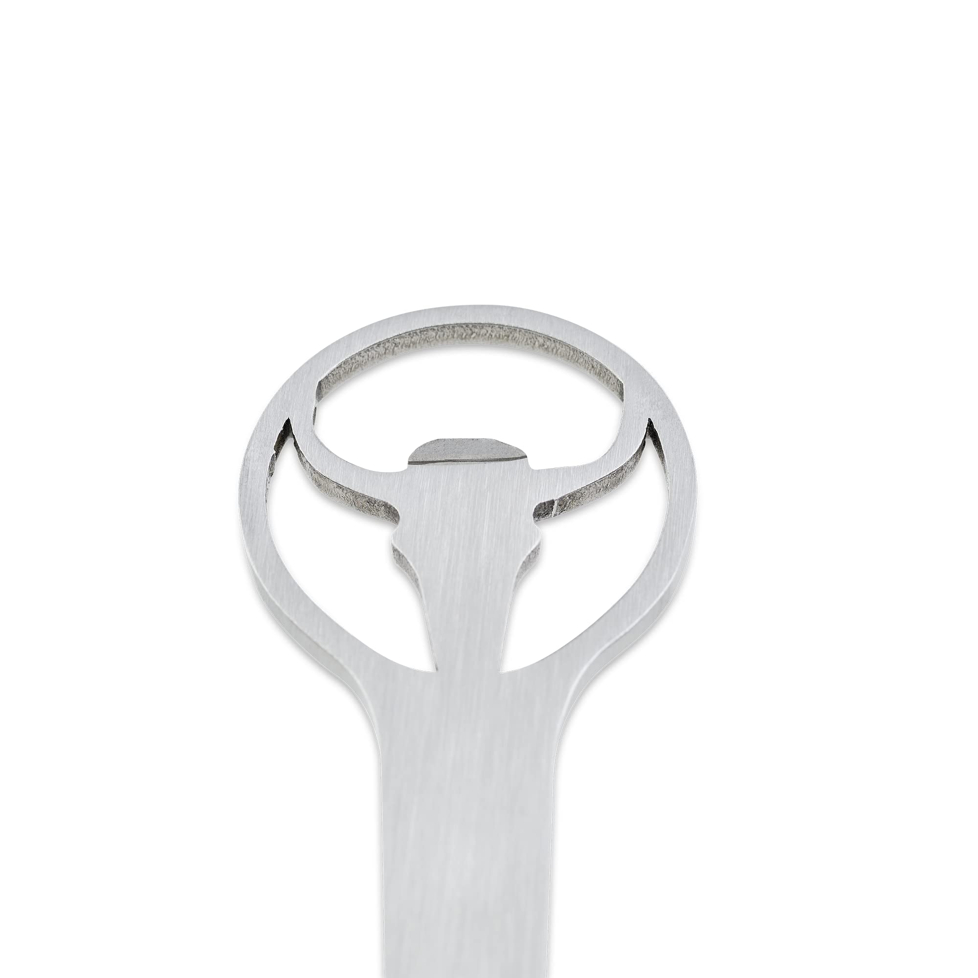 MOESTA-BBQ 19166 Simple BBQ Zange 58 cm - Servierzange aus Edelstahl - Multifunktionale Grillzange mit Flaschenöffner