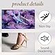 cobee 8 Paar Absatzschoner High Heels, Gummiüberzüge Absatzschoner Sohle für Schuhe, 4 Größen Absatzschoner Absatzschutz Antirutsch Pumps Fersenschützer Fersenkappen Schutz (Transparent+Schwarz)