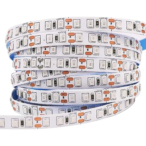 Image of Khodiyar Online Store Self Adhesive 2835 LED Strip Cove Light (120 LED Per Meter) or Profile Light or Flexible Strip with SMPS (Blue-5 Meter).