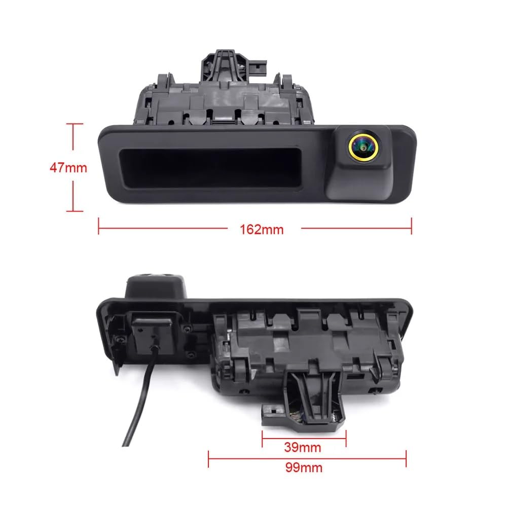 Telecamera Retromarcia Telecamera Posteriore per Veicoli 4K AHD 1080P per BMW per Serie 5 F10 F11 per Serie 3 F30 F31 F32 X3 F25 X4 F26 X5 F15 X6 F16 Retrocamera Auto(CVBS AHD 1080P)