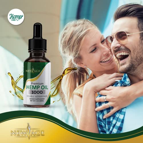 New Age Hemp Oil - All Natural Grown And Made In The Usa! (1000 (Pack Of 2)) #TOP2
