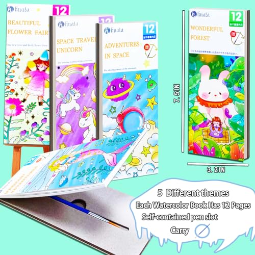 Save on JUNQIU 5-Pack Watercolor Paint Sets for Kids - Use Code