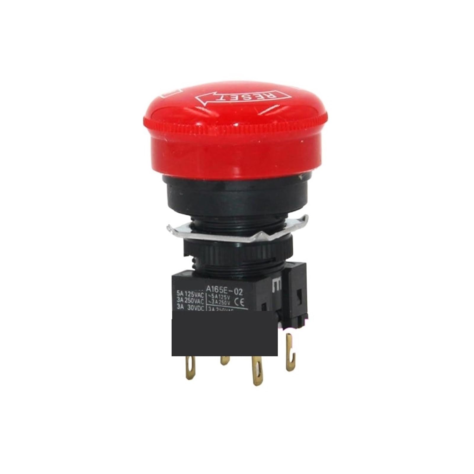 Emergency stop switches A165E-LS-24D-02 bouton d'arrêt lumineux