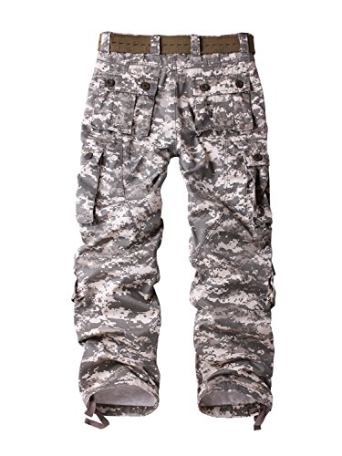 Image of AKARMY Men's Relaxed Fit Cargos