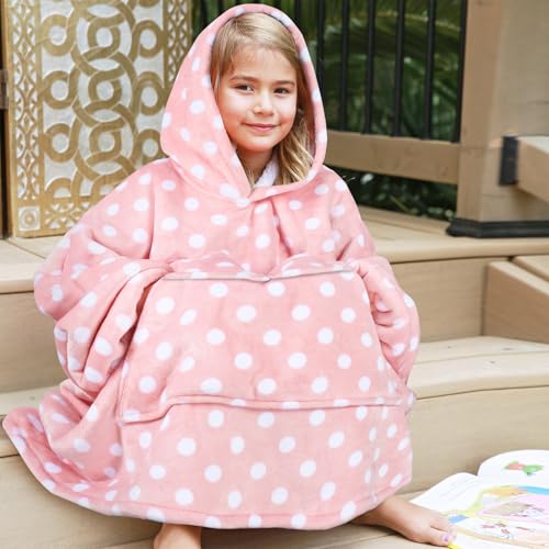 Image of Catalonia Oversized Hoodie Blanket Sweatshirt, Comfortable Sherpa Giant Pullover with Large Front Pocket for Adults Men Women Teenagers Wife Girlfriend