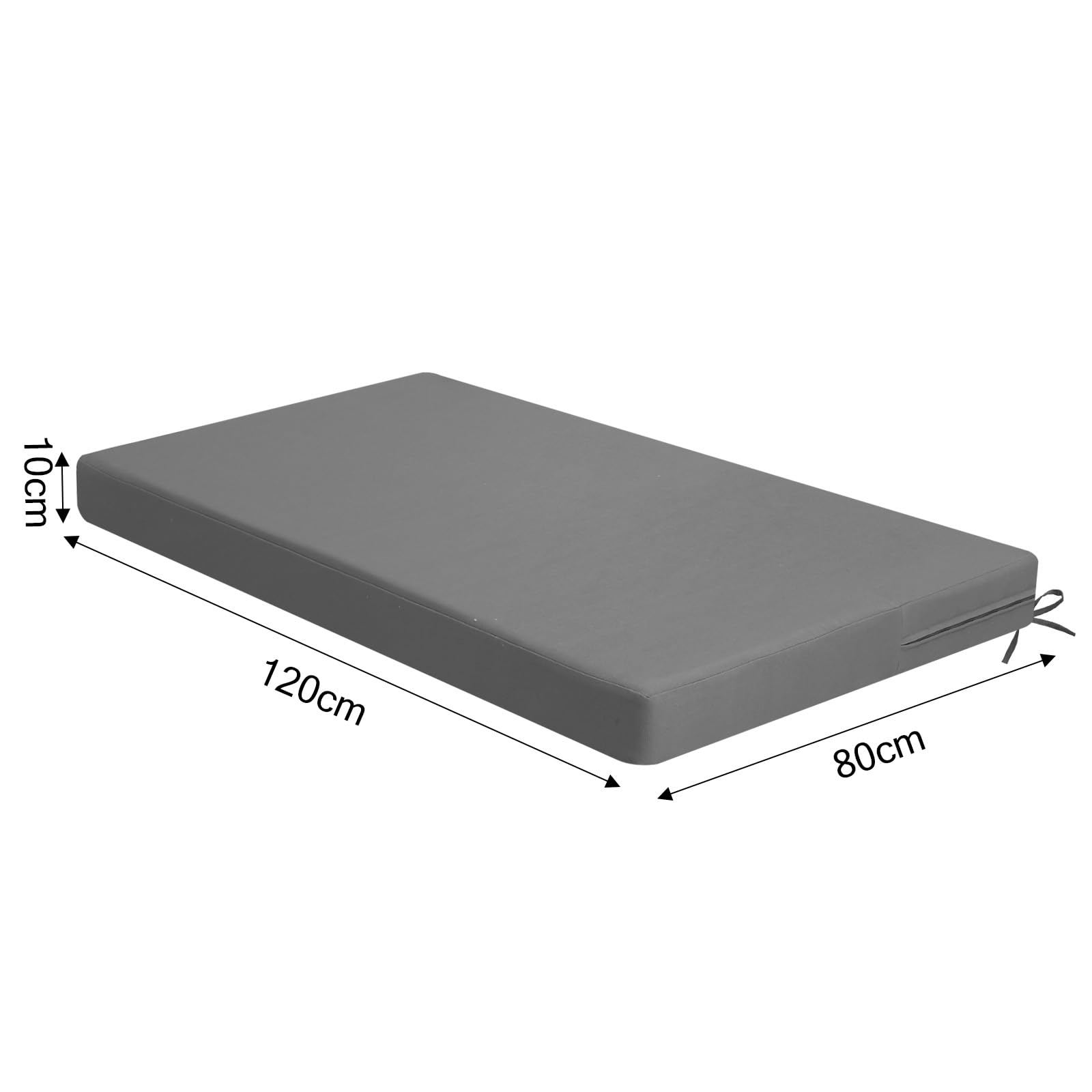 Cojines de exterior para muebles de terraza, tapicería impermeable y resistente a la decoloración, repuesto para sofá de paletas, patio, jardín, terraza