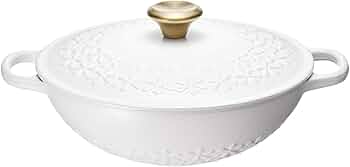 Amazon.co.jp: Le Creuset (ルクルーゼ) 両手鍋 コットン 22cm 21990