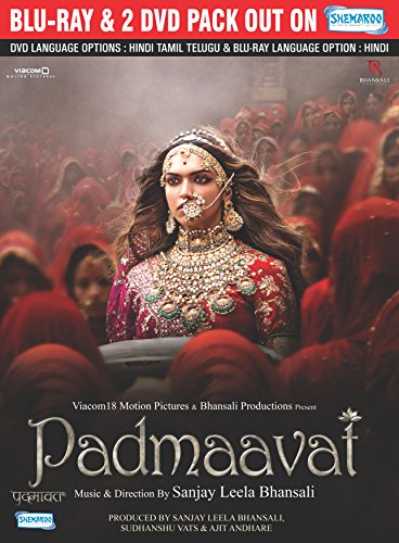 Shemaroo Padmaavat Original DVD Disc Player B07CKVHCWH 1080p HDMI 5.1 Surround Sound