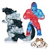 【Set di giocattoli da decompressione color arcobaleno】: Offriamo 3 tipi di set di giocattoli da decompressione. Set diversi trasmettono sentimenti diversi nella conversazione. È molto portatile e ha molte funzioni. Molto adatto a persone di tutte le età con cui giocare.