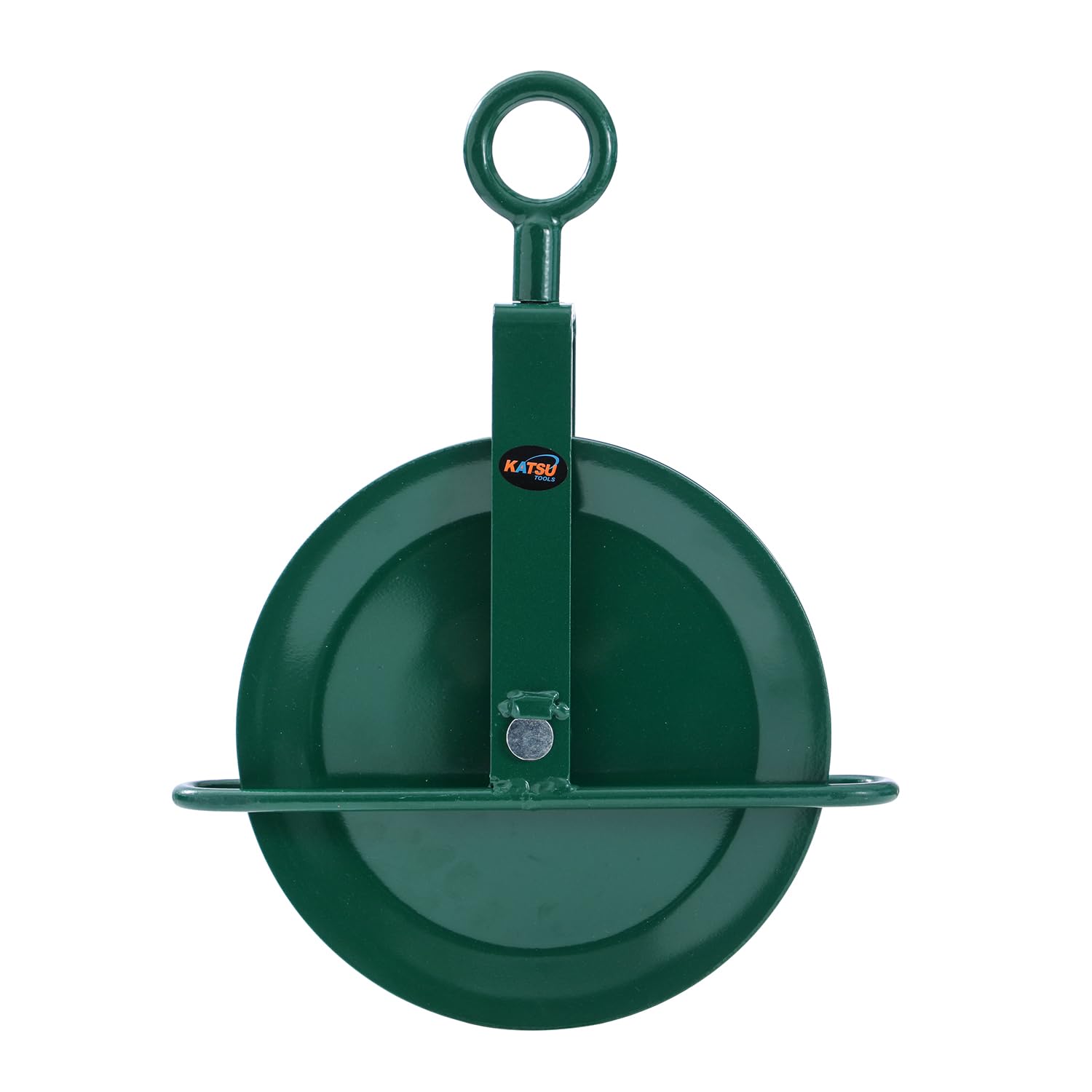 KATSU Tools Polea de Andamio para Tejados 300mm con Cáncamo Giratorio, Bloque de Polea de Cuerda para Grúa de Elevación 182132