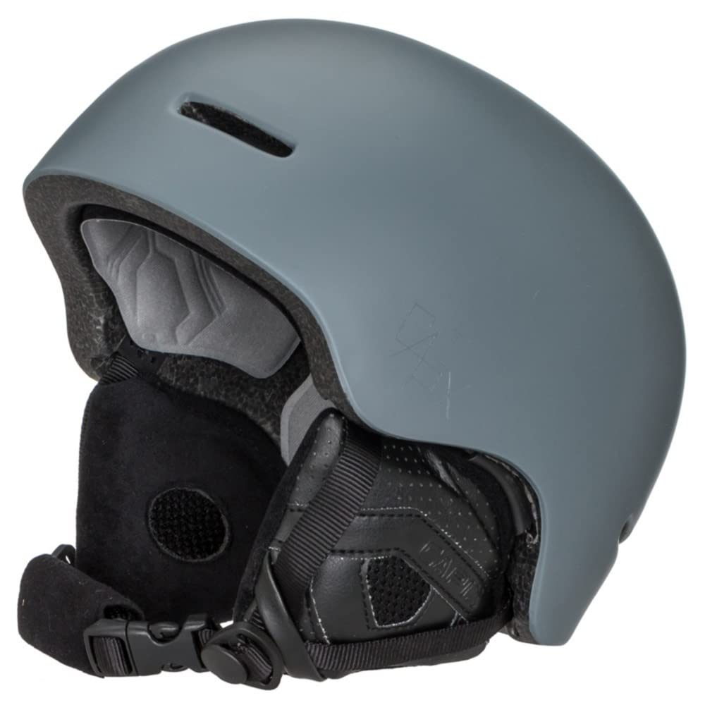 Amazon.com: Capix Supreme Helmet Gray Black Snowboard Ski Skate