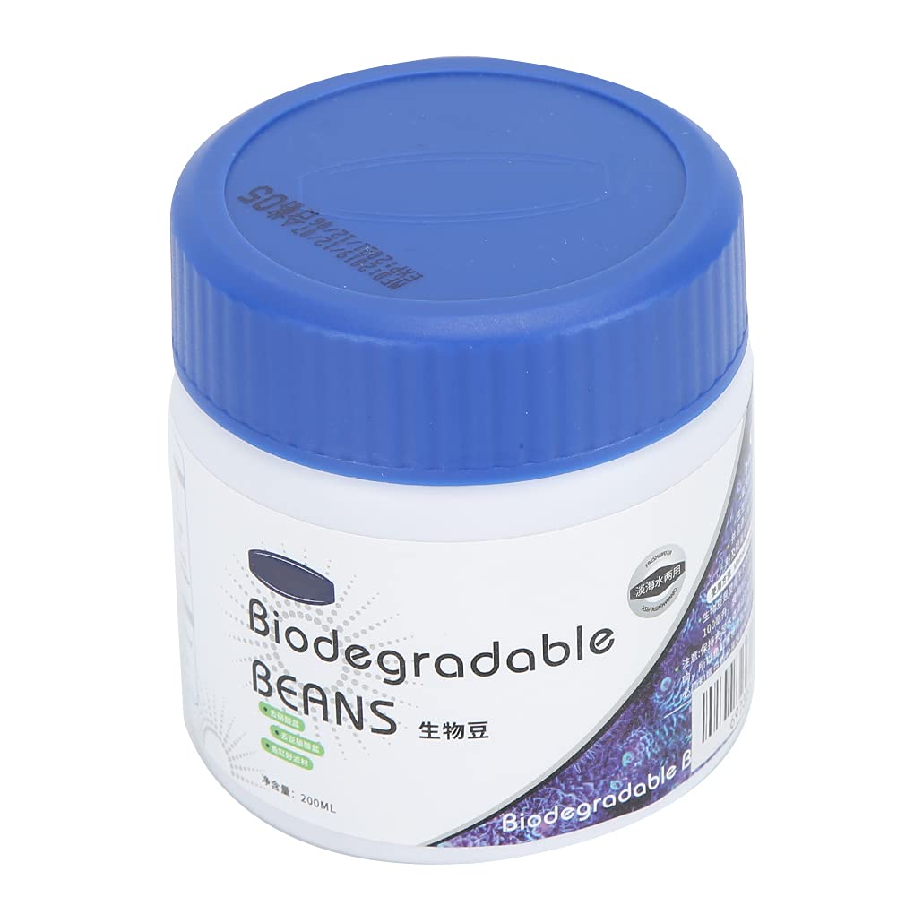 Agua de Mar NO3 PO4 Filtro Biodegradación Gránulo Bola Biológica Material de Filtración para Acuario Pecera 200ml