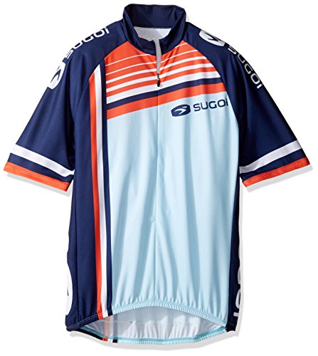 Sugoi Men's Evolution Team Jersey, Ice Blue, Small