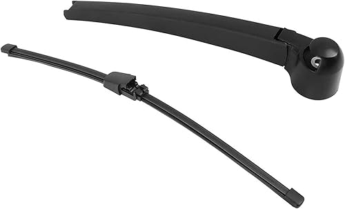 TOP-VIGOR Juego de brazo de limpiaparabrisas trasero de automóvil de 13 pulgadas para Volkswagen Tiguan 2007-2017, limpiaparabrisas automático de