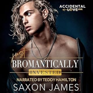 Just Bromantically Invested Audiolibro Por Saxon James arte de portada