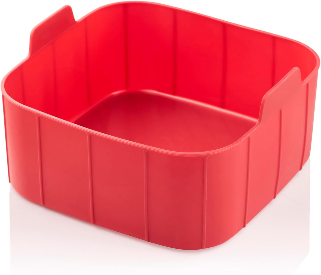 Red square cake mold accessory