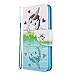 Produktbild LEMAXELERS Galaxy A21S Hülle,Samsung Galaxy A21S Handyhülle Nettes See-Einhorn Mädchen Flip Case PU Leder Cover Magnet Schutzhülle Ständer Handytasche für Samsung Galaxy A21S,HX Lake Unicorn