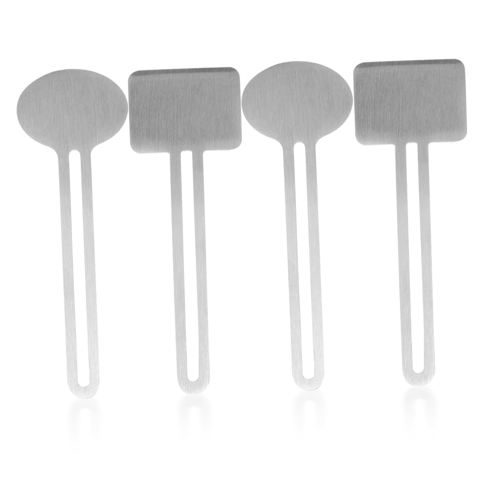 Gogogmee 4pcs Toothpaste Squeezer Tube Squeezing Tool Metal Toothpaste Dispenser Squeezers Squeezer Tool Tube Squeezers Tool Manual Dispenser Squeezers Tube Wringers Stainless Steel Silver